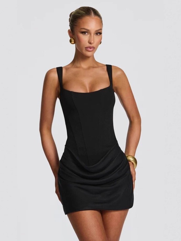 Chika Dress - Black