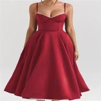 Eira Dress - Burgundy