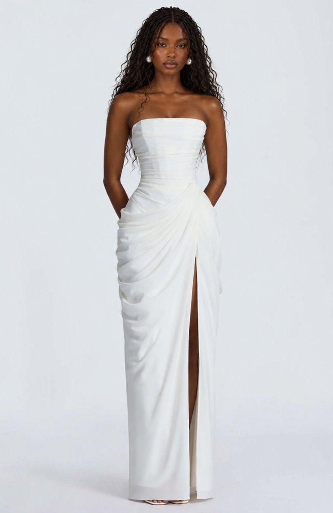 Aiko Dress - White