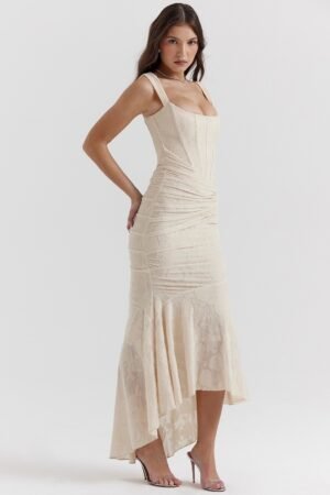 Akari Dress Milky White.6