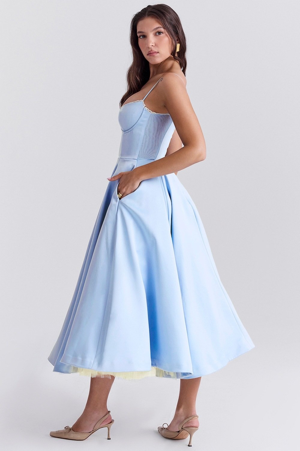 Eira Dress Blue 4