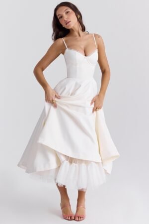 Eira Dress Ivory