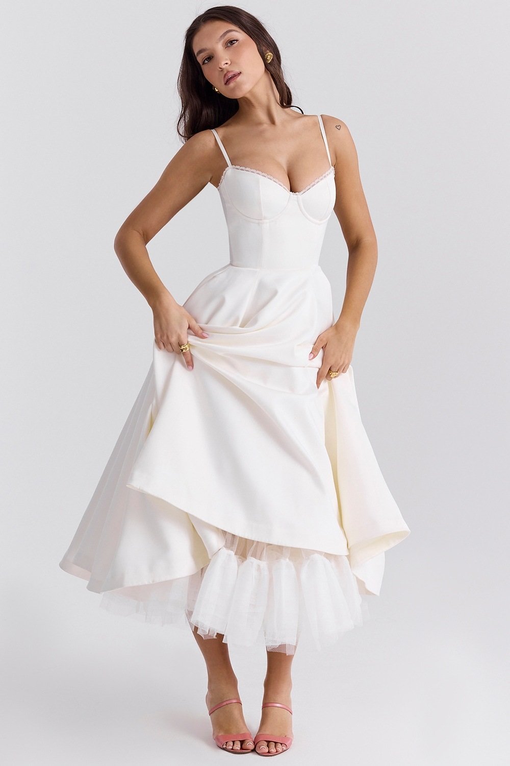 Eira Dress Ivory