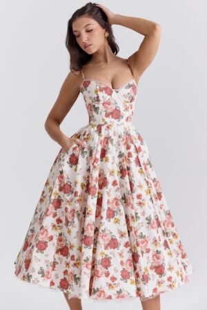 Eira Dress Rose 1
