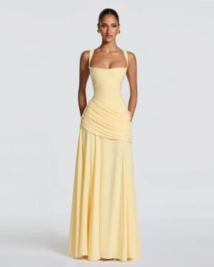 Elodie Dress Yellow