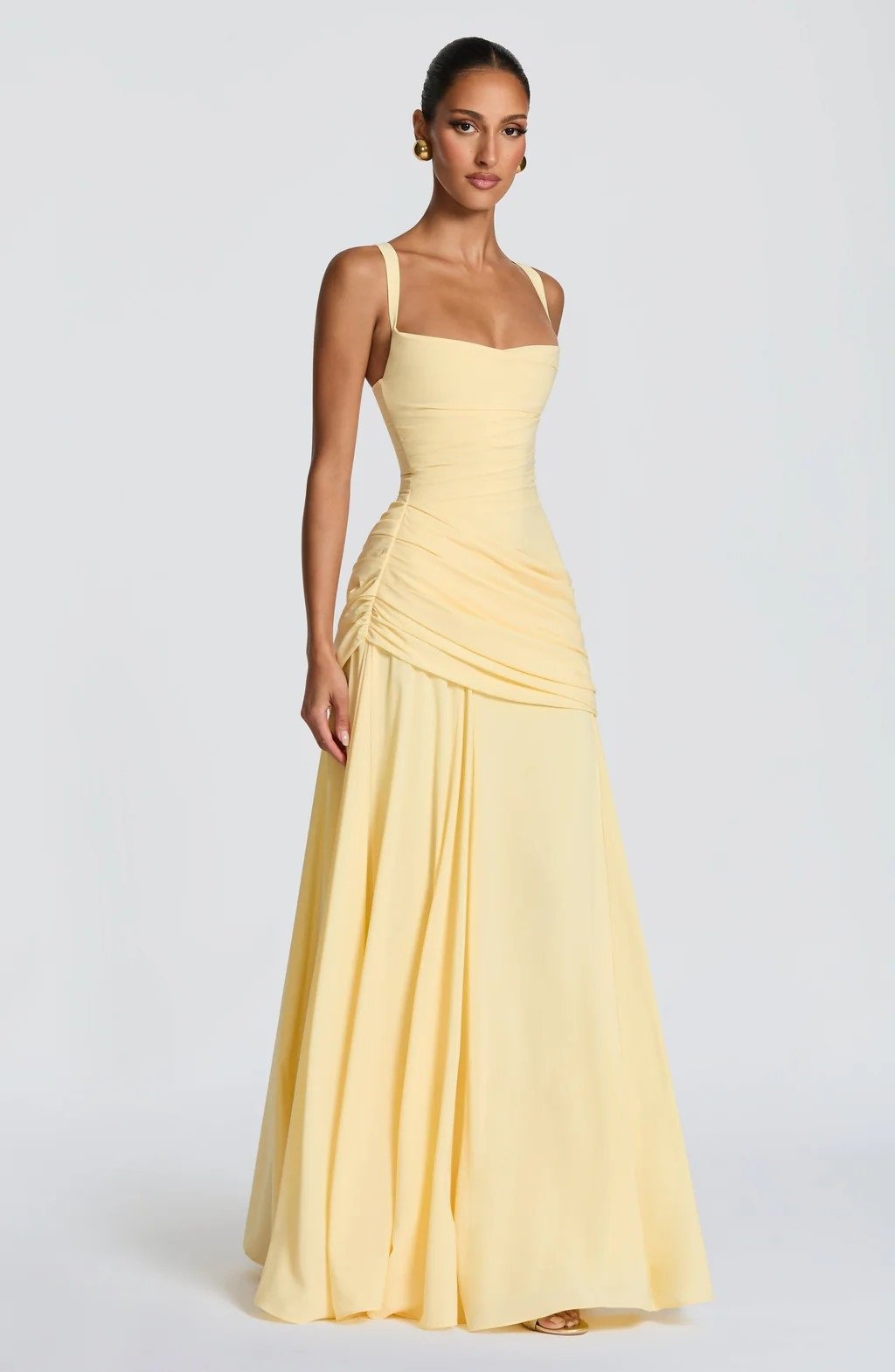 Elodie Dress Yellow F-3