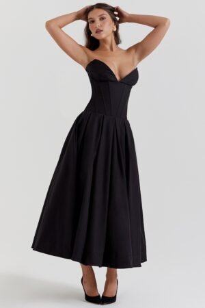 Hana Dress Black 1