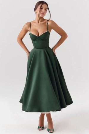 Hana Dress Green