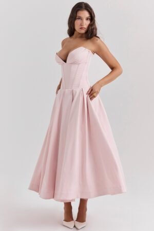 Hana Dress Pink 2