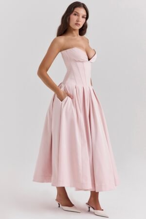 Hana Dress Pink 3