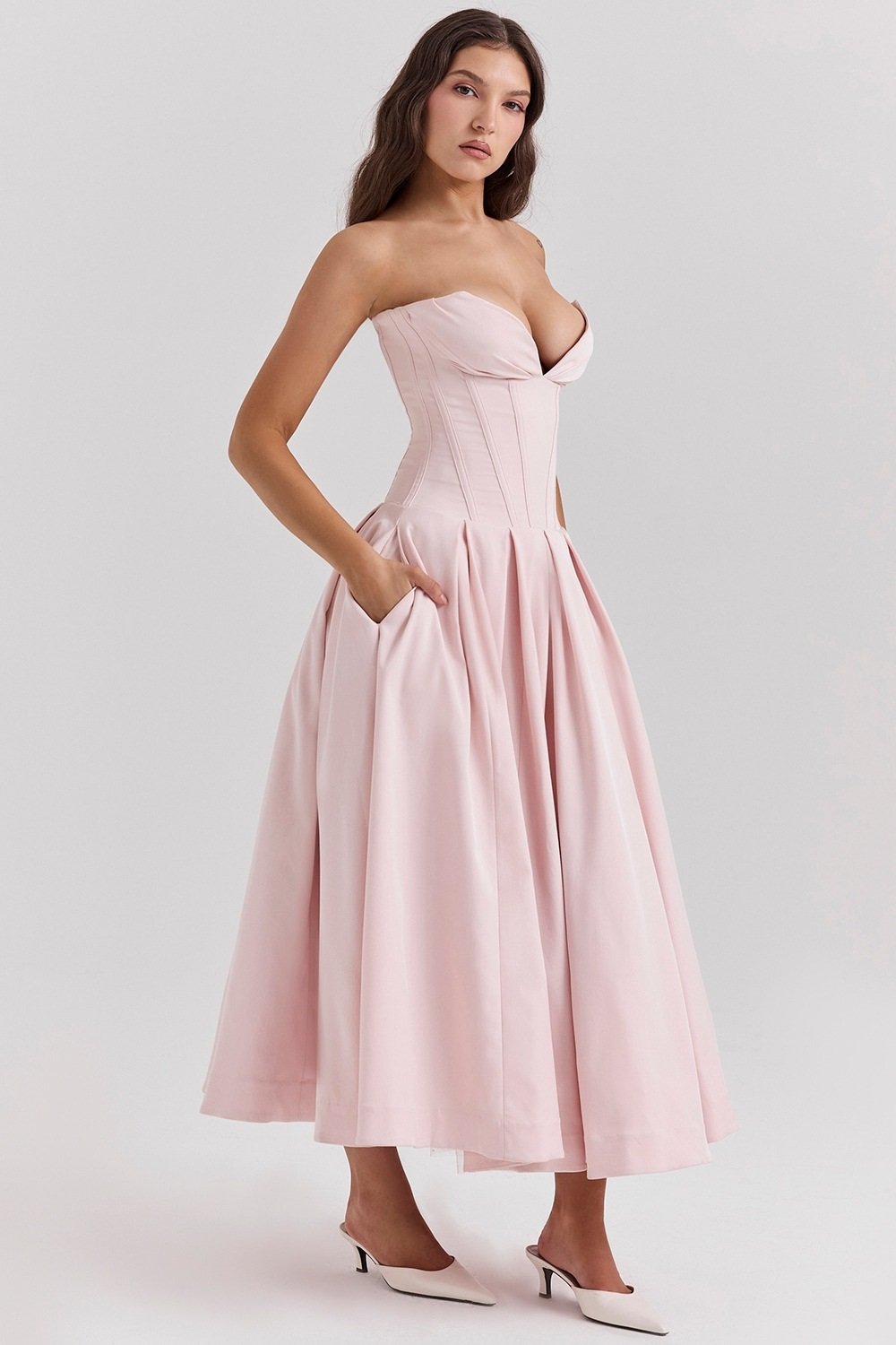 Hana Dress Pink 3