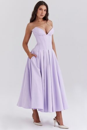 Hana Dress Purple 2