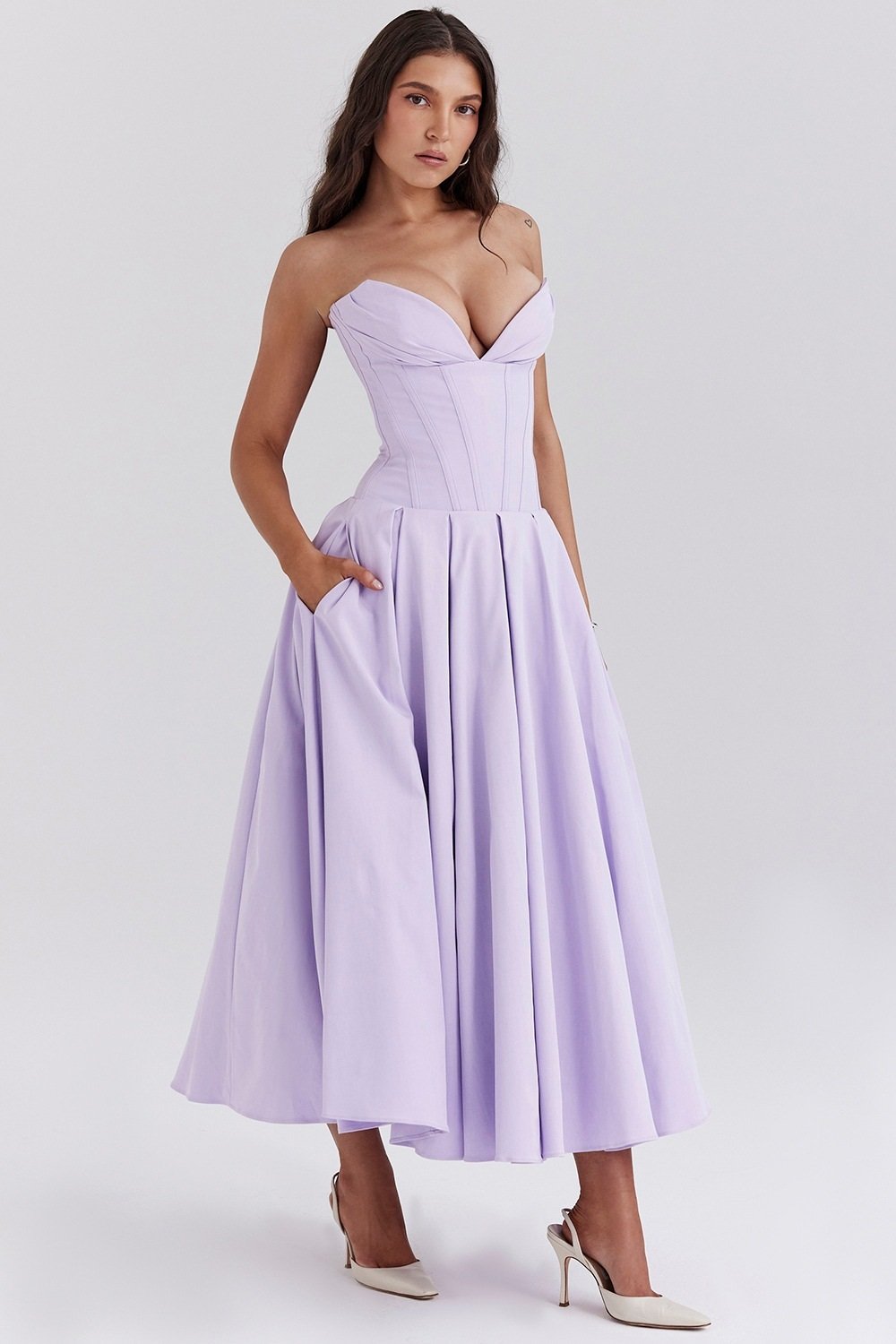 Hana Dress Purple 2