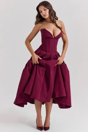 Hana Dress Purple 2