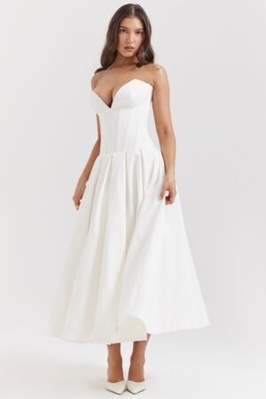 Hana Dress -White