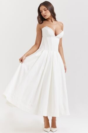 Hana Dress White
