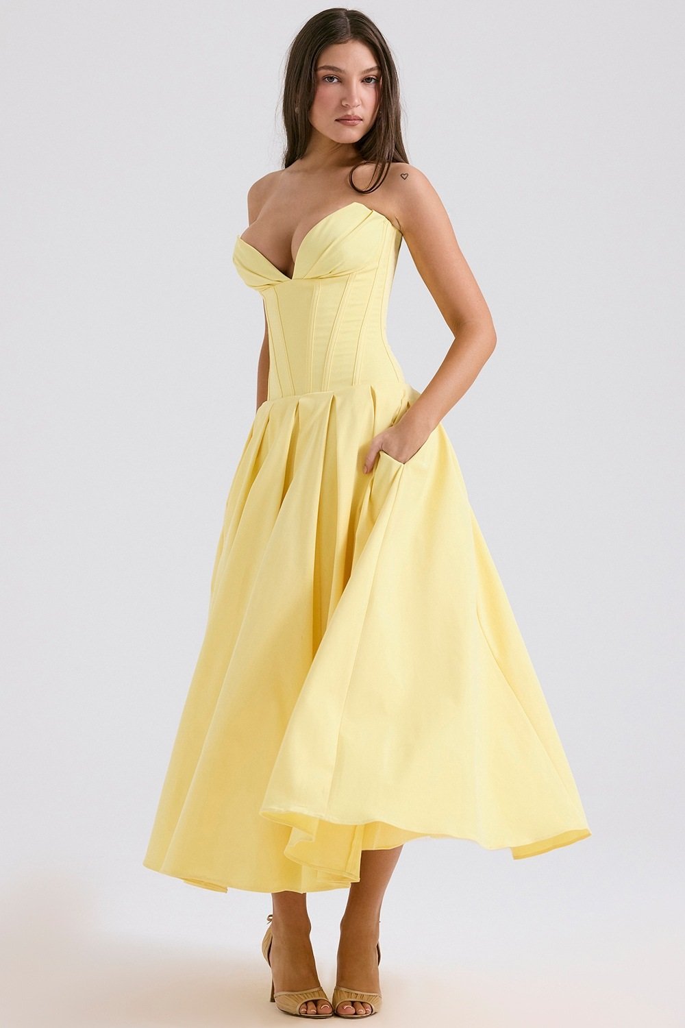 Hana Dress Yellow