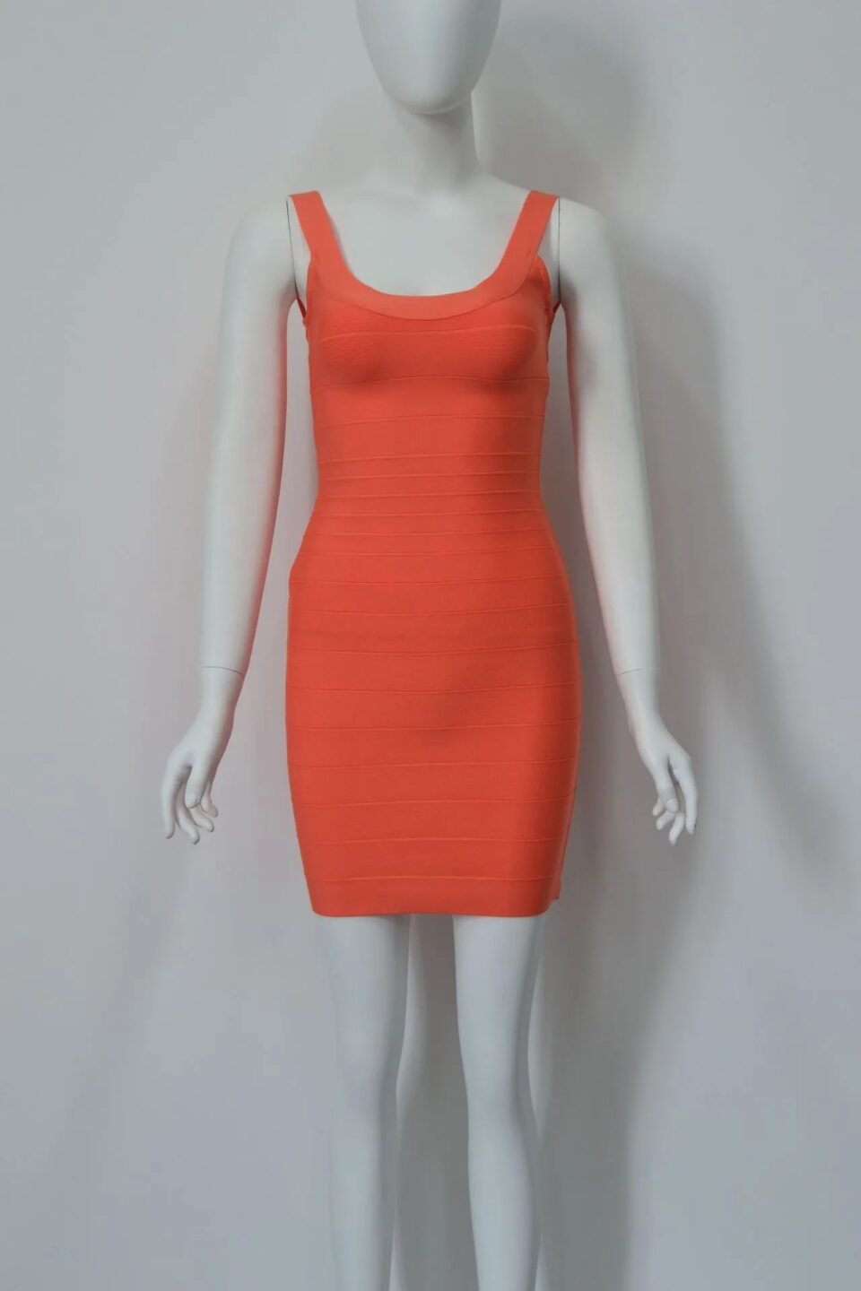 Zafira Bandage Watermelon Red Dress
